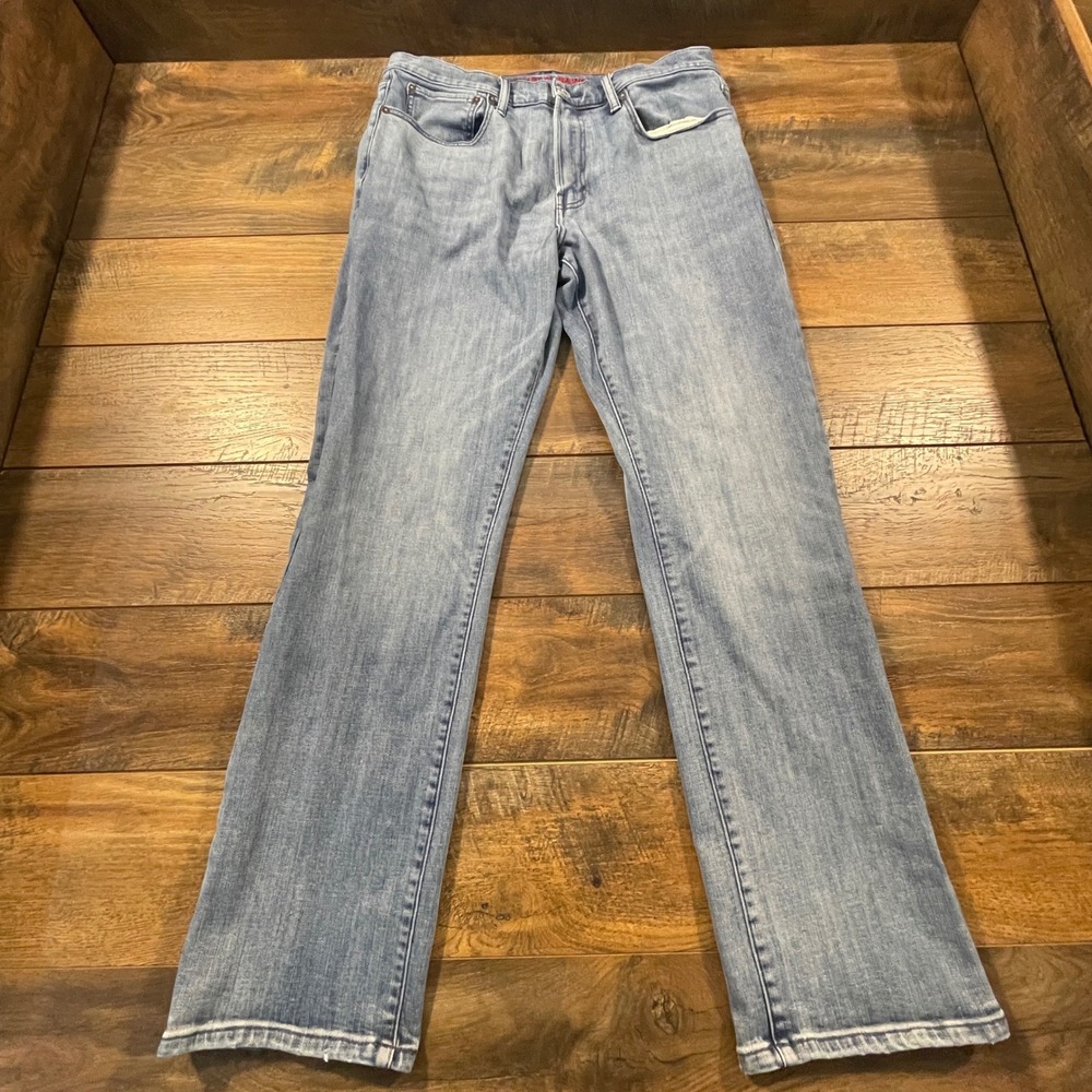 Lucky Brand 223 Straight Leg Jeans Mens 36x34 Medium Wash Denim Classic Fit